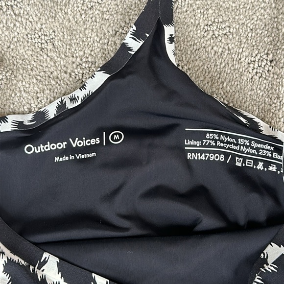 NWOT OUTDOOR VOICES “The Exercise dress” Size M - Picture 8 of 9